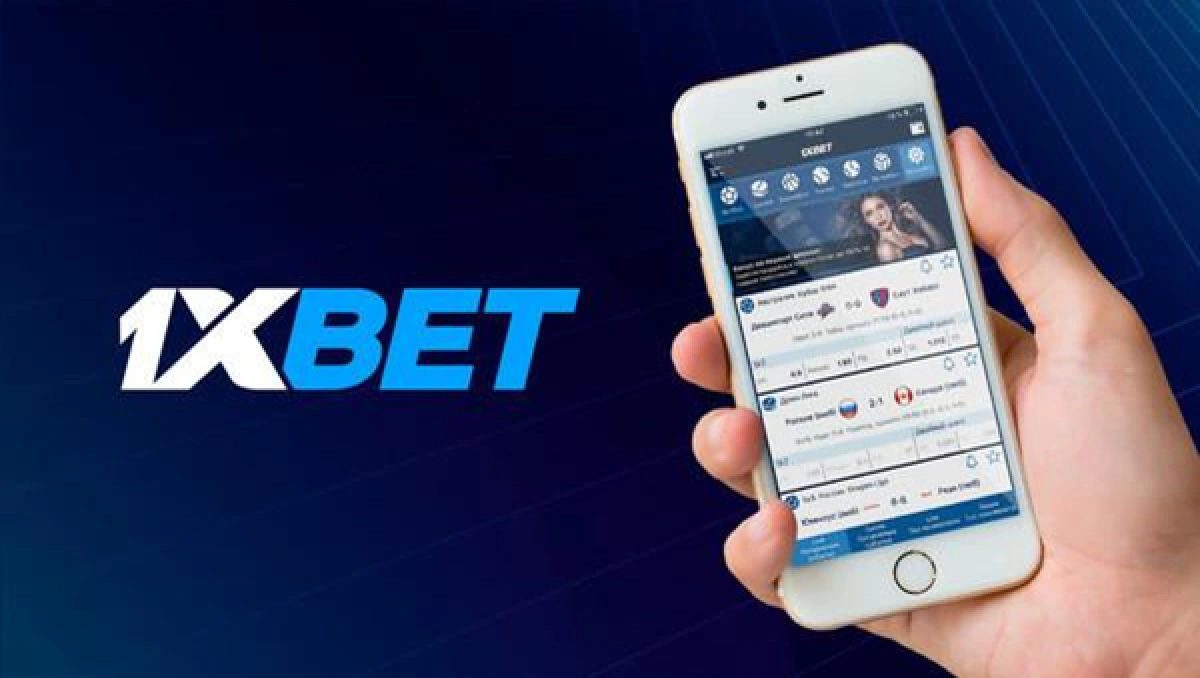 Приложение 1xBet на смартфоне